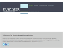Tablet Screenshot of beate-kummer.de